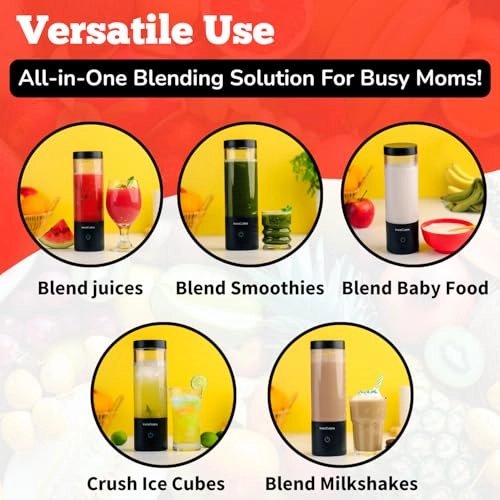 Ultra Slim Portable Blender Bottle - 180W