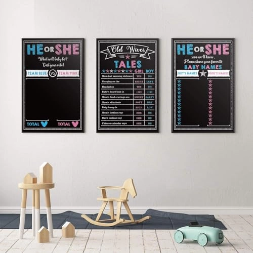 Gender Reveal Board - 2 Pieces