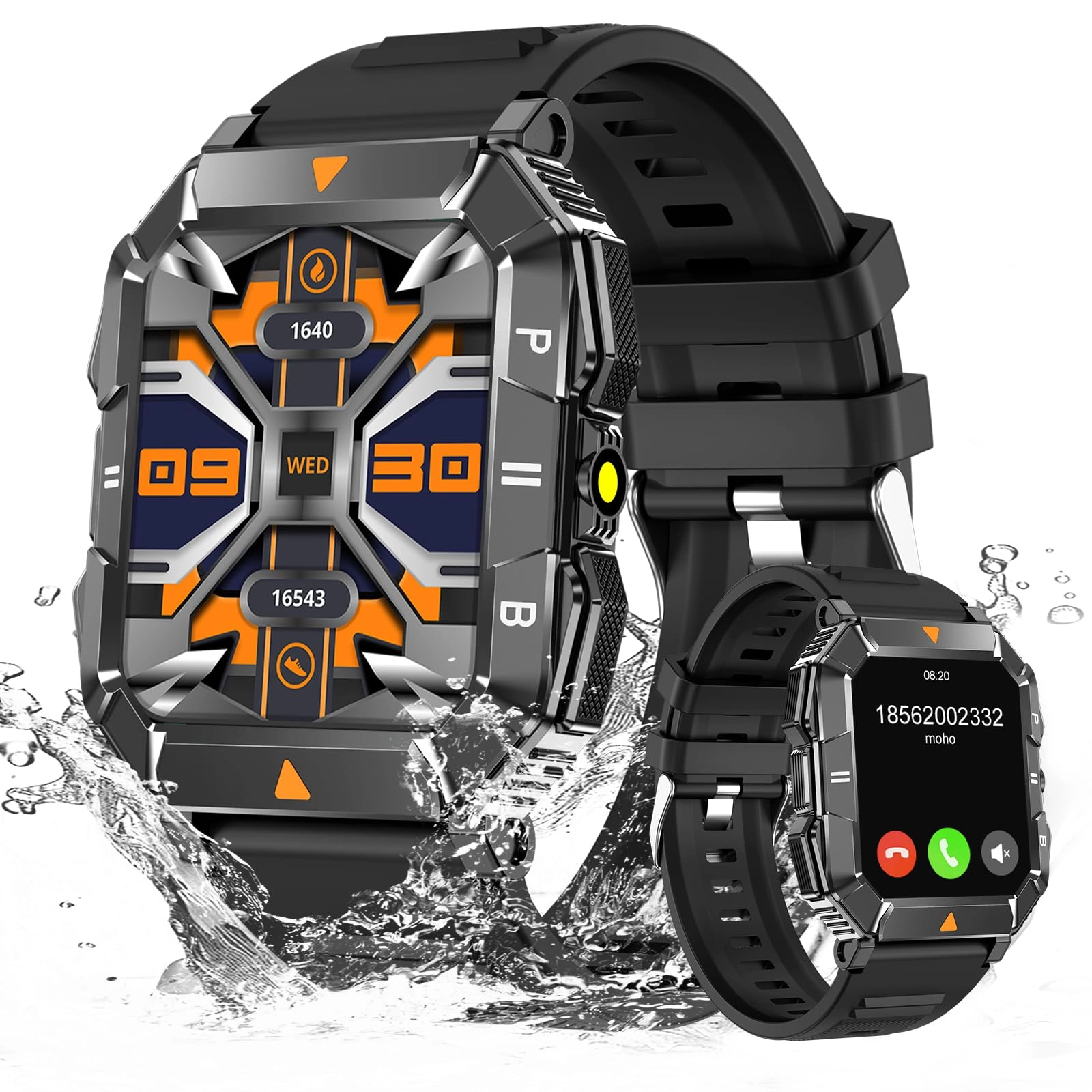 Military Smart Watch Aluminum