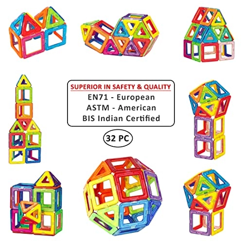 Magnetic Blocks - 32 pcs