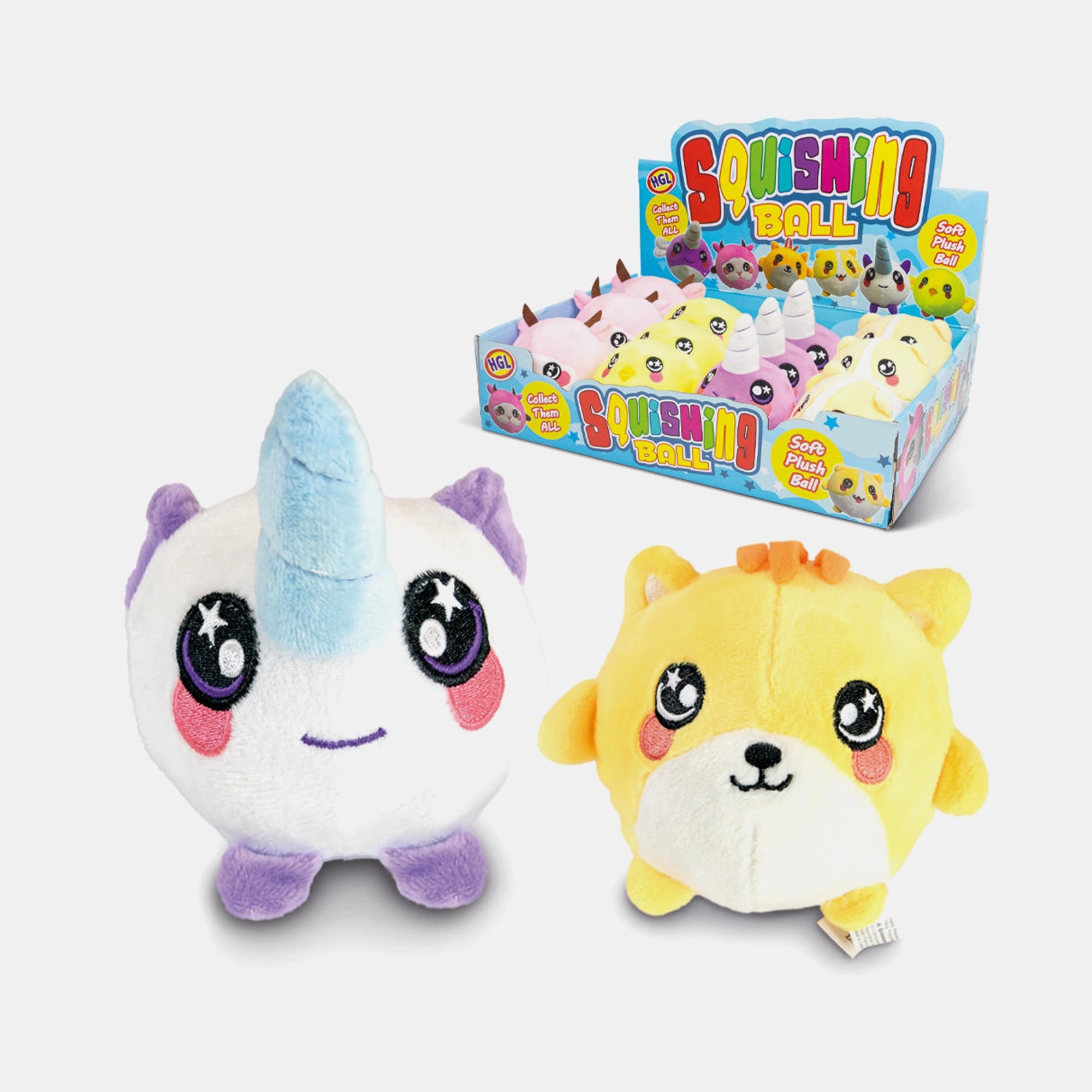 Squishy Assortment - Plush Animal 10 cm Multicolor