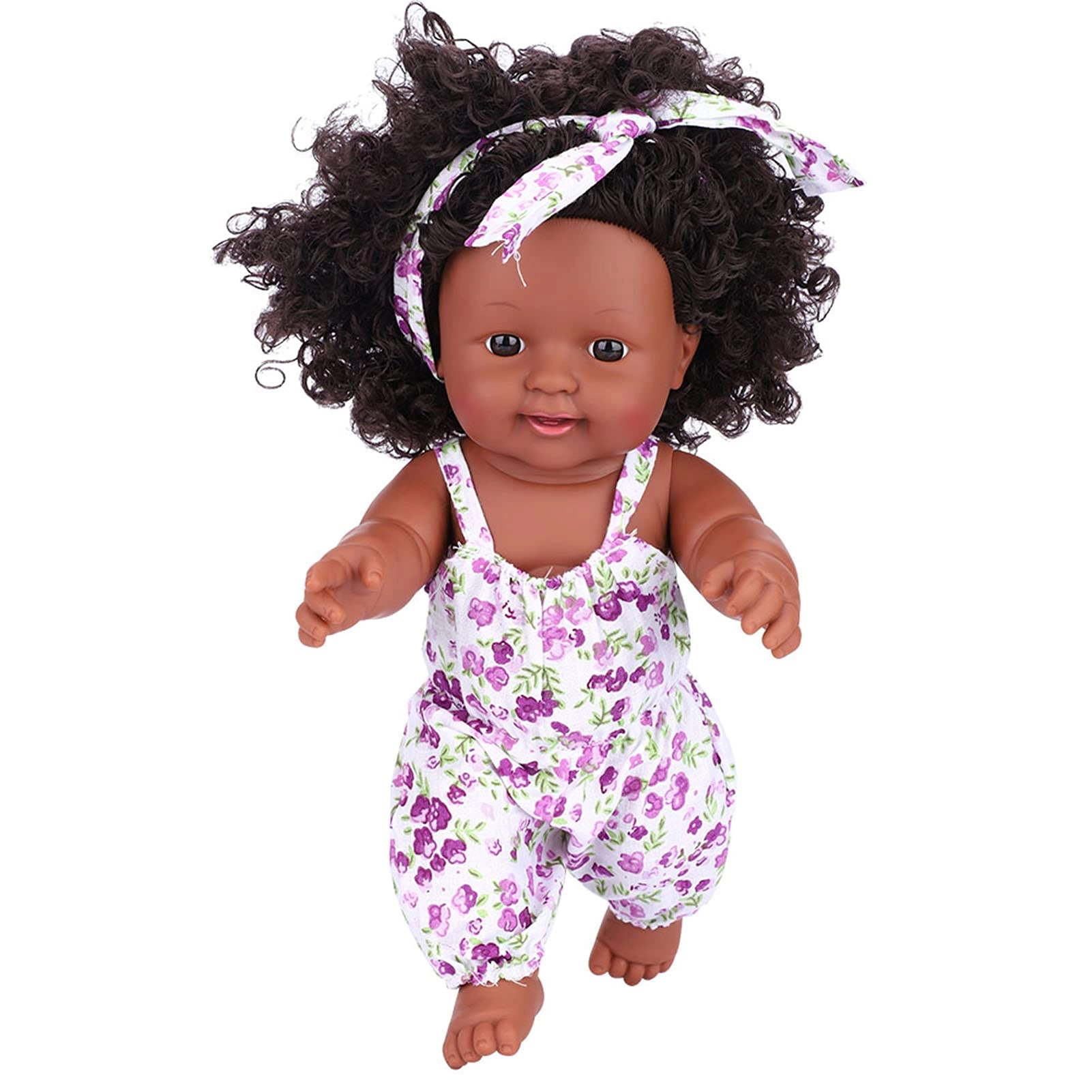 Fren Baby Doll - 35cm Asa Lavender Purple Bodysuit