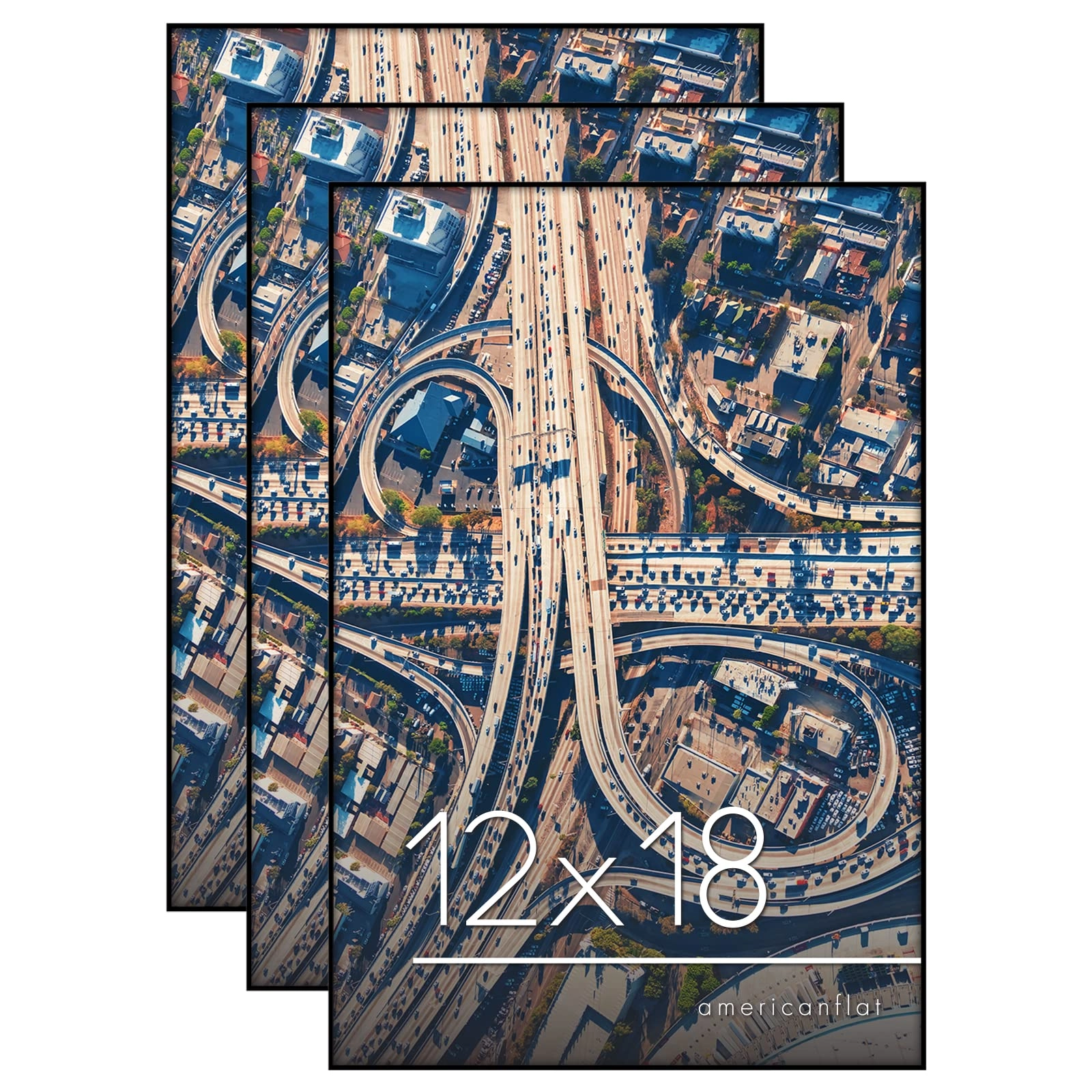 Americanflat Front Loading Poster Frame - 12x18