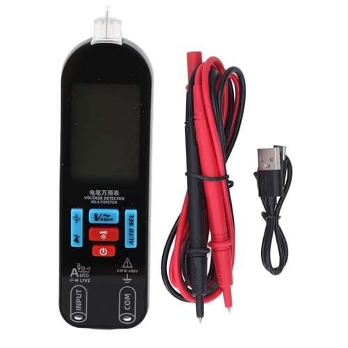 Handheld Digital Multimeter - Auto Ranging LCD Display