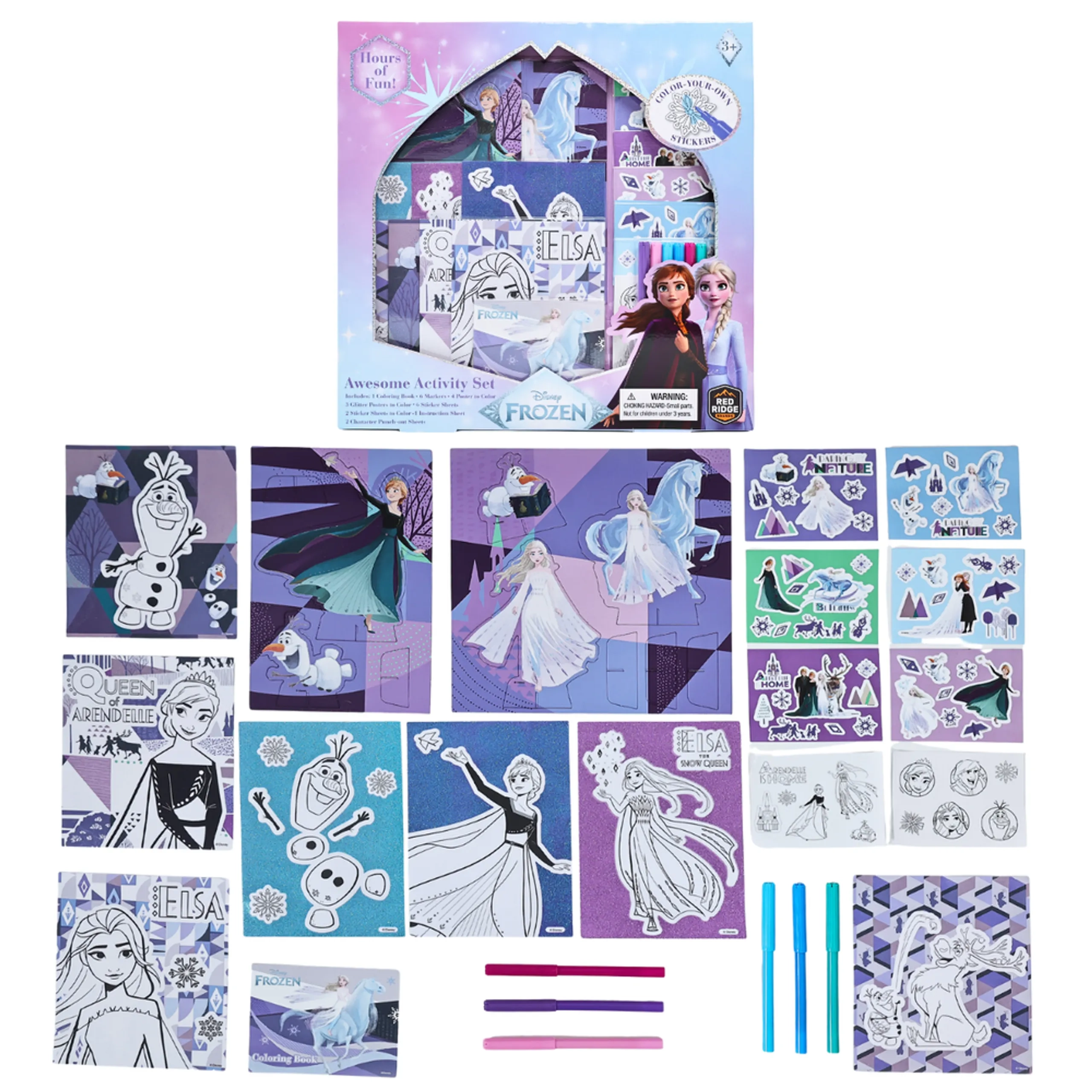 Frozen Hours Of Fun Awesome Activity Set - 3+ years