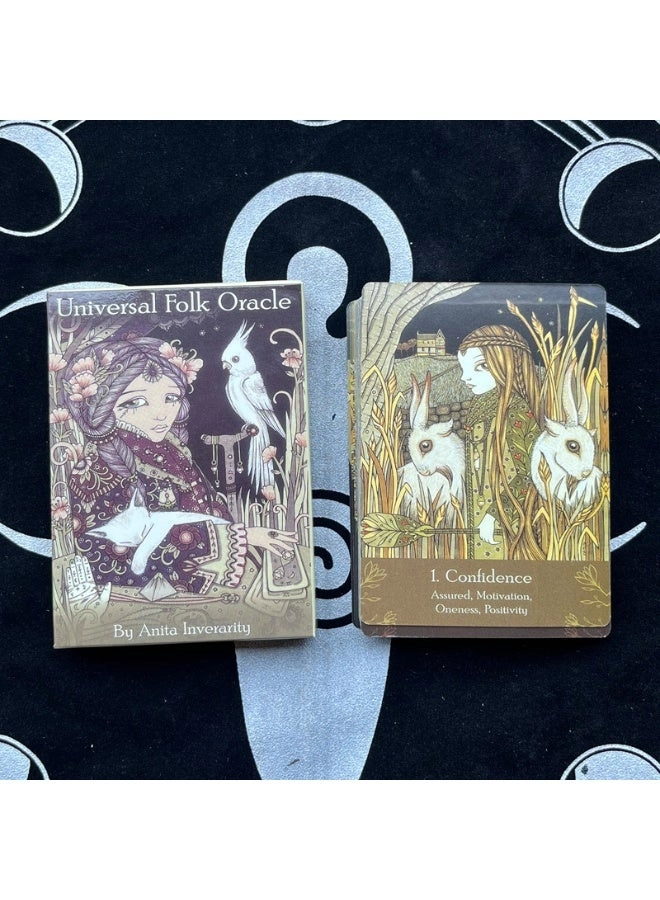 Queen Of The Moon Oracle - high-grade coated paper