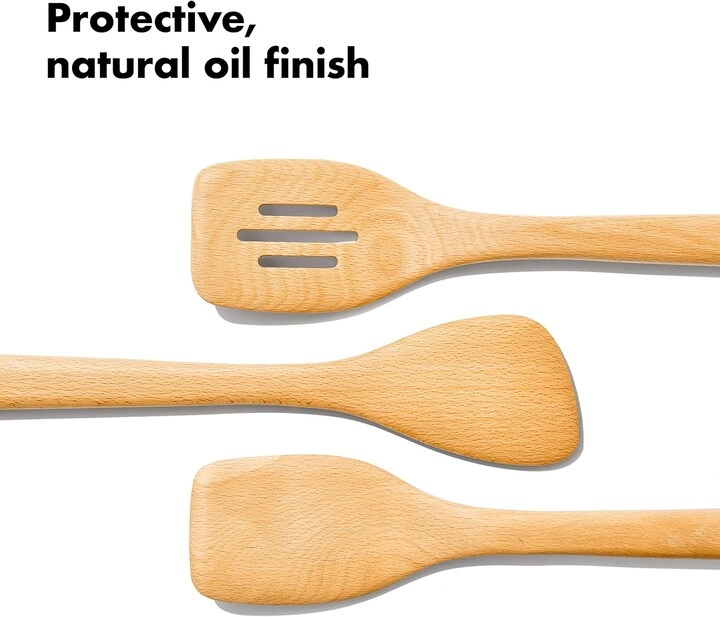 Bamboo Cooking Utensils Set - 4 Piece
