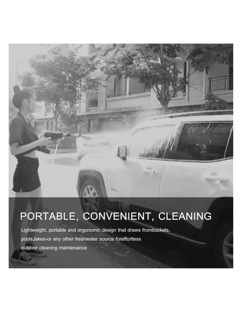 Cordless Portable Washer - 48V 200W 30Bar