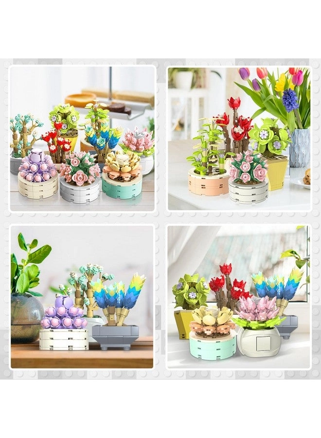 Flowers Succulents Botanical Collection - 750 pcs