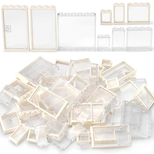 Windows and Doors Building Block Toy Set - 130 pcs