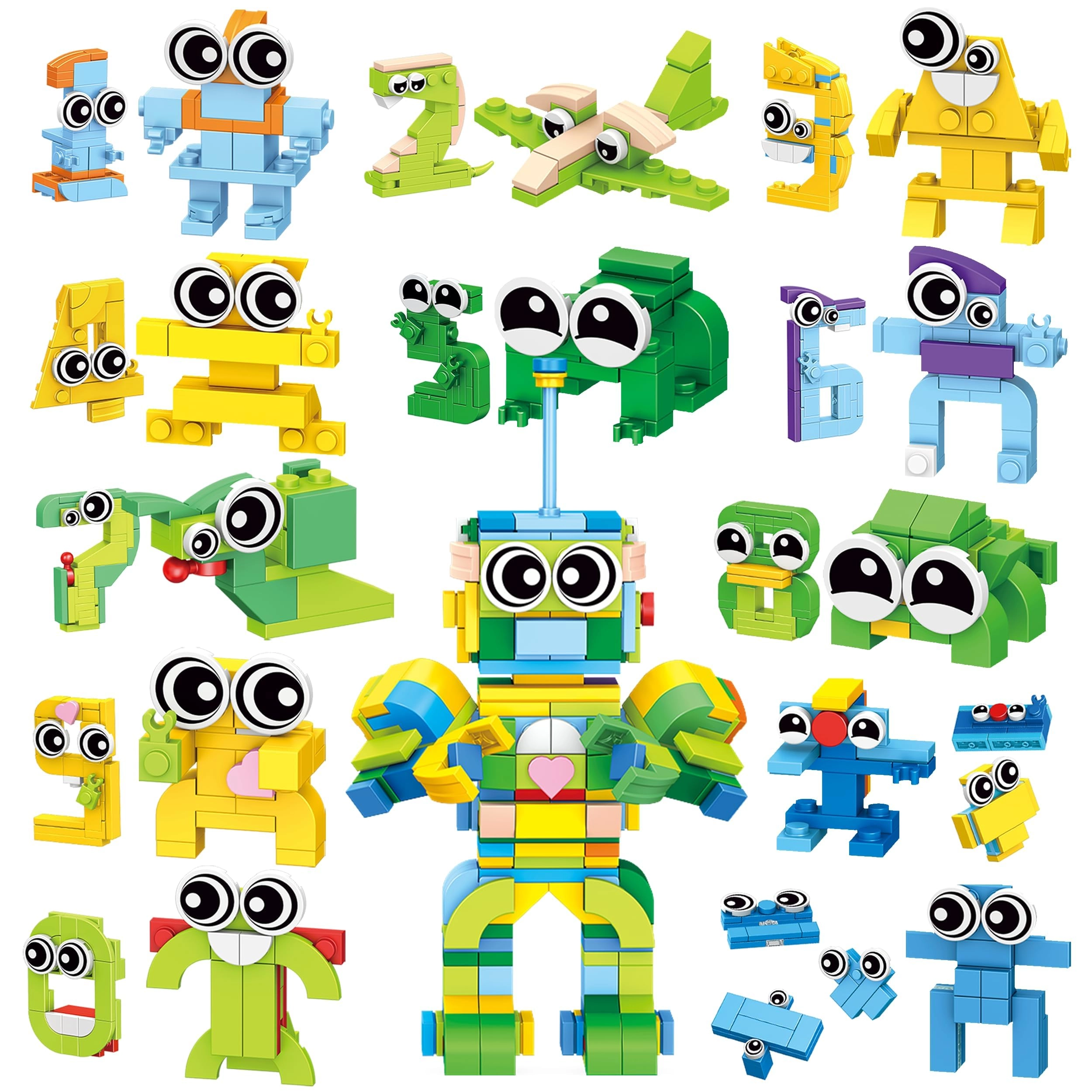 Excefore Building Blocks Set - 355 pieces