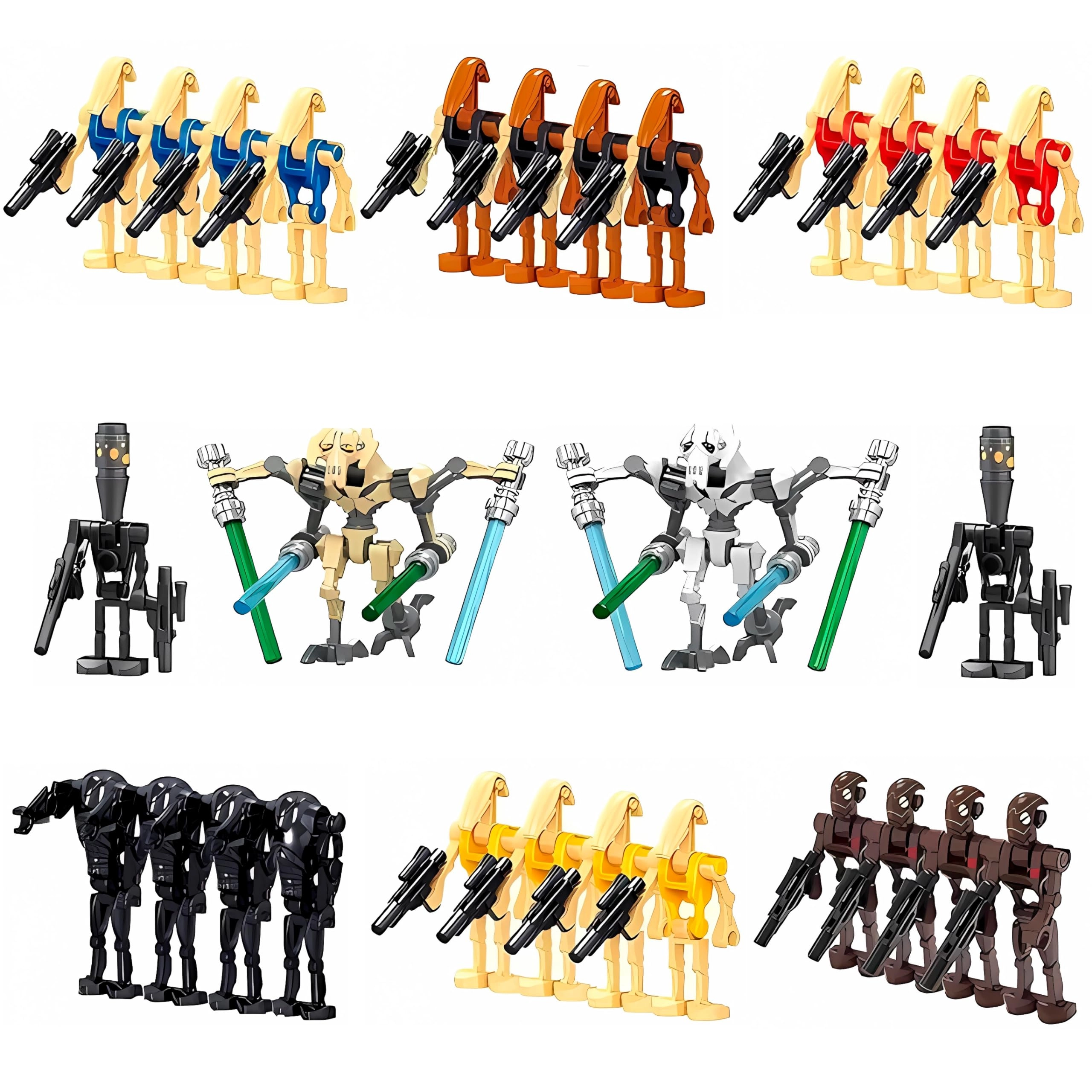 Toysvill Battle Robots - Generals + Droids 28 pcs