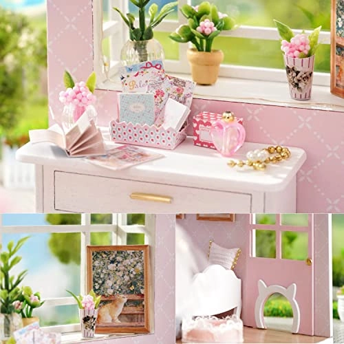DIY Miniature Dollhouse Kit - Warm Moment 1:24