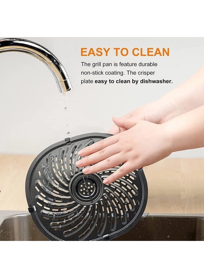 Air Fryer Grill Pan - Stainless steel
