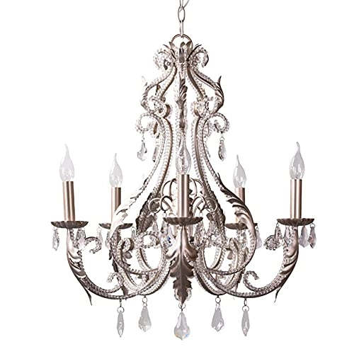 Modern French Crystal Chandelier - Dimmable