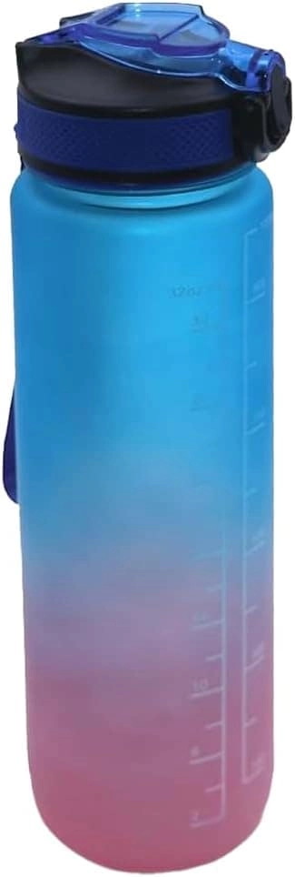 DELCASA DC3133 Water Bottle - 900 ml Push Button Lid