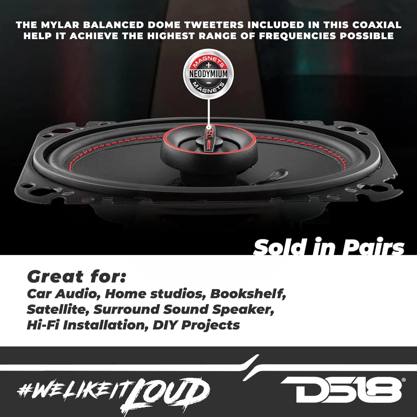 GEN-X4.6 - 4x6" 2-Way Coaxial