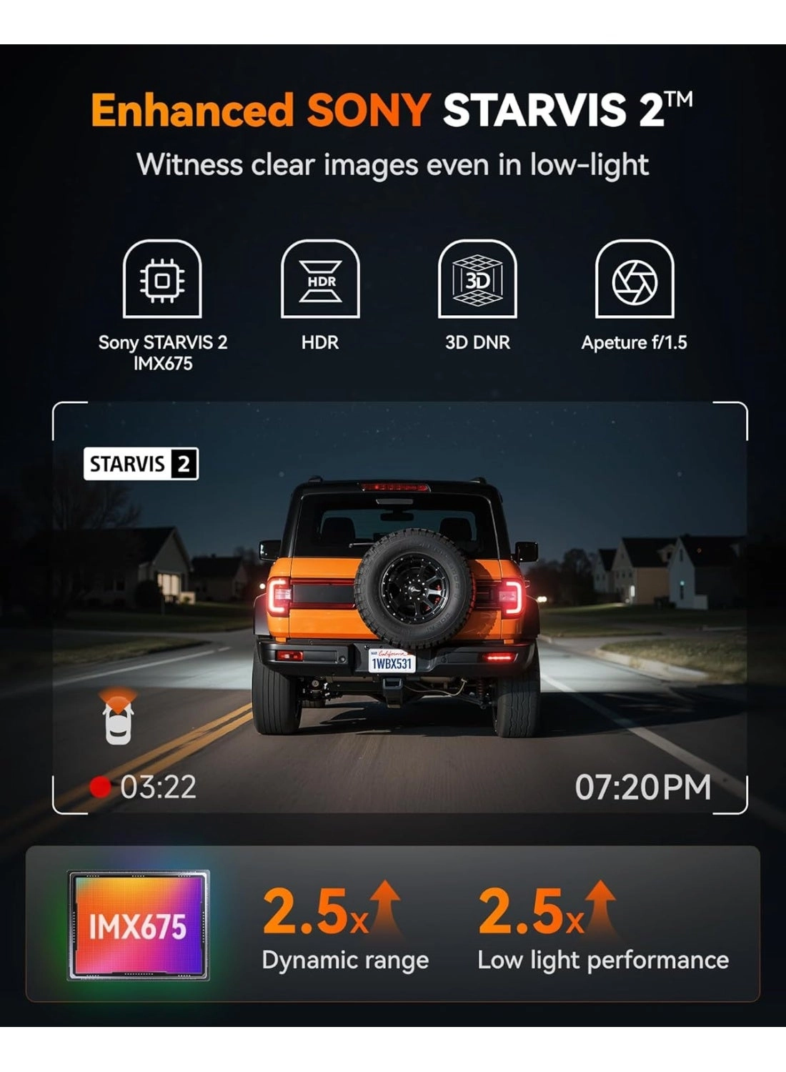 X3 - 2.5K 60FPS 1440p
