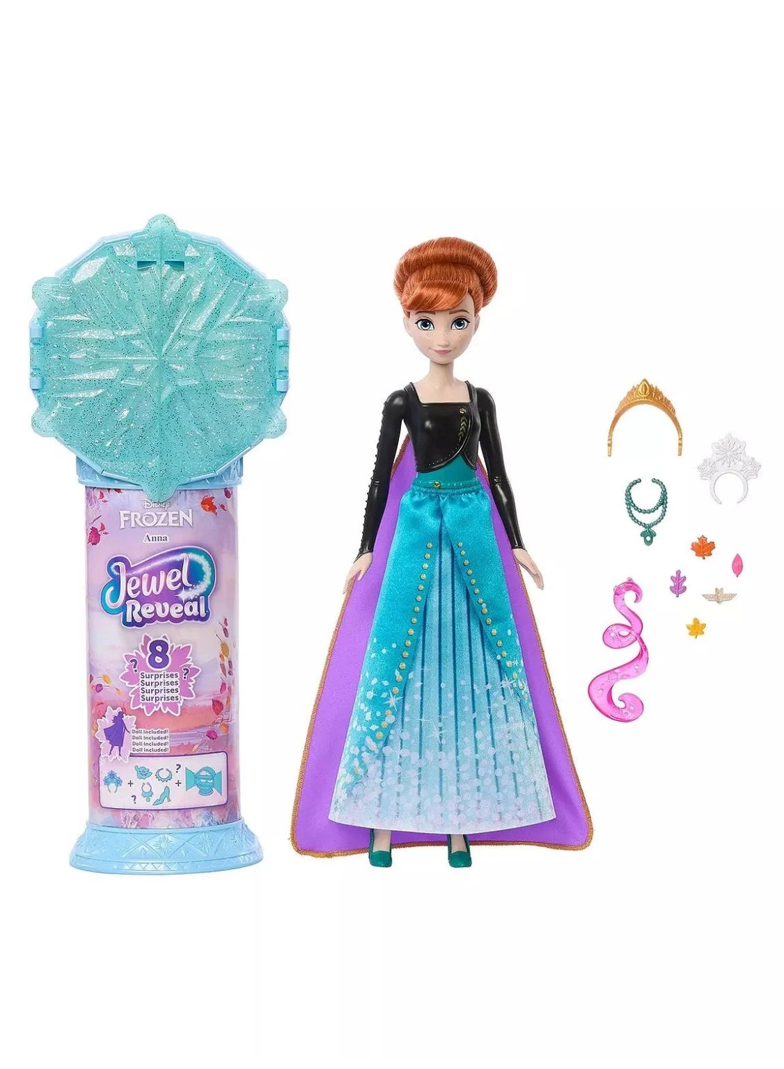 Anna Fashion Doll - Jewel Reveal 8 Surprises