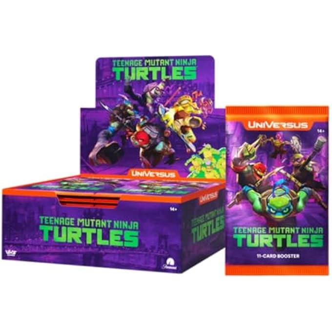 rayihni TEENAGE MUTANT NINJA TURTLES BOOSTER DISPLAY