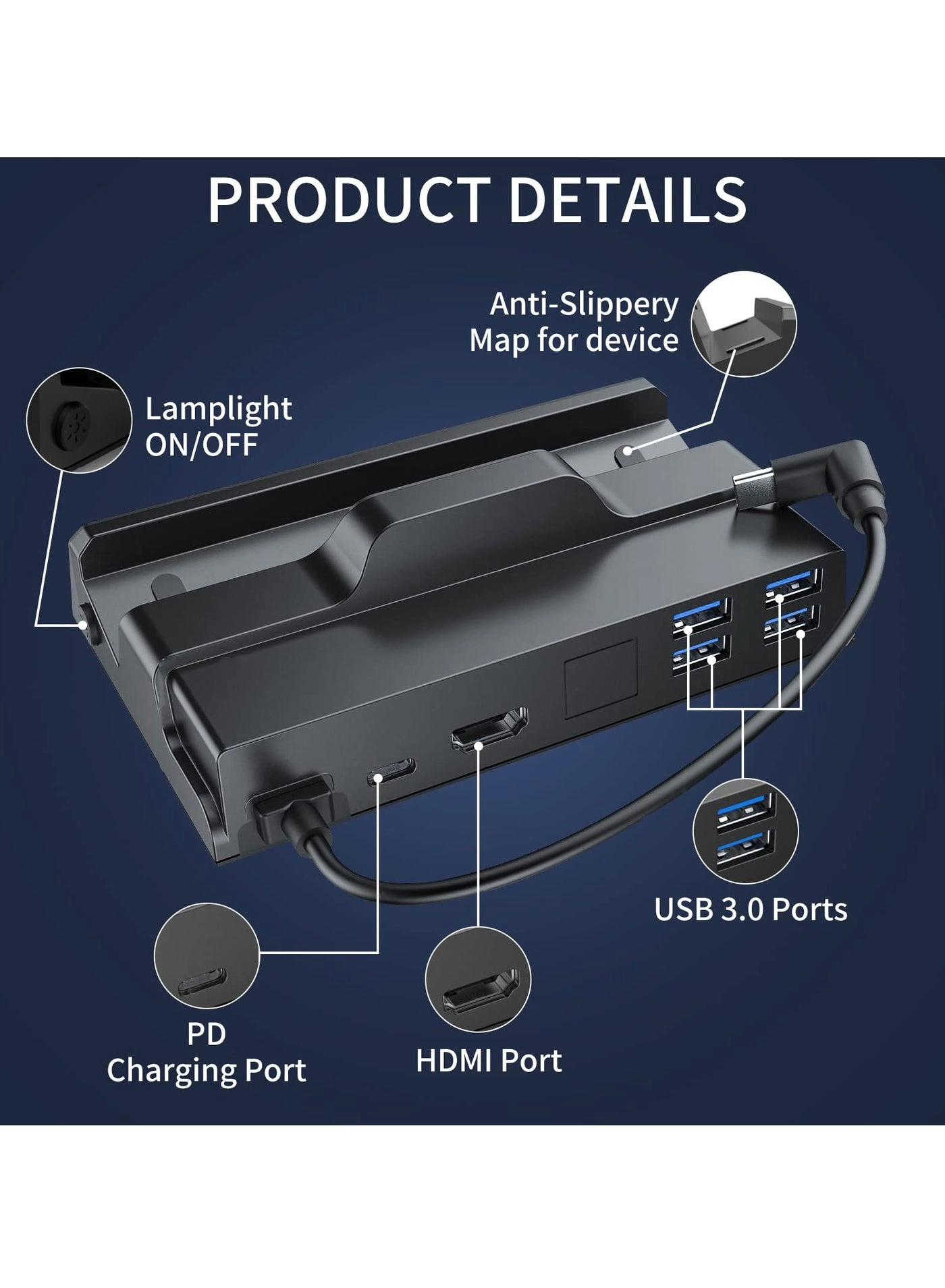 Docking Station for Steam Deck - USB-C Steam Deck