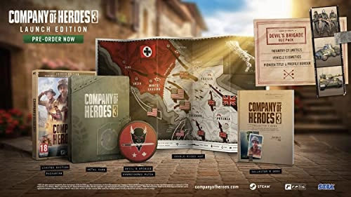 Company of Heroes 3 Launch Edition (Metal Case) - PC