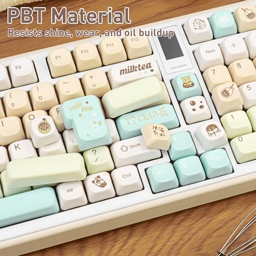 145 Keys PBT Keycaps Set - Keycap Puller