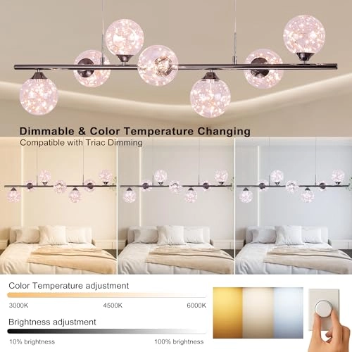Modern Pendant Light - maximum 51 inches (130cm)