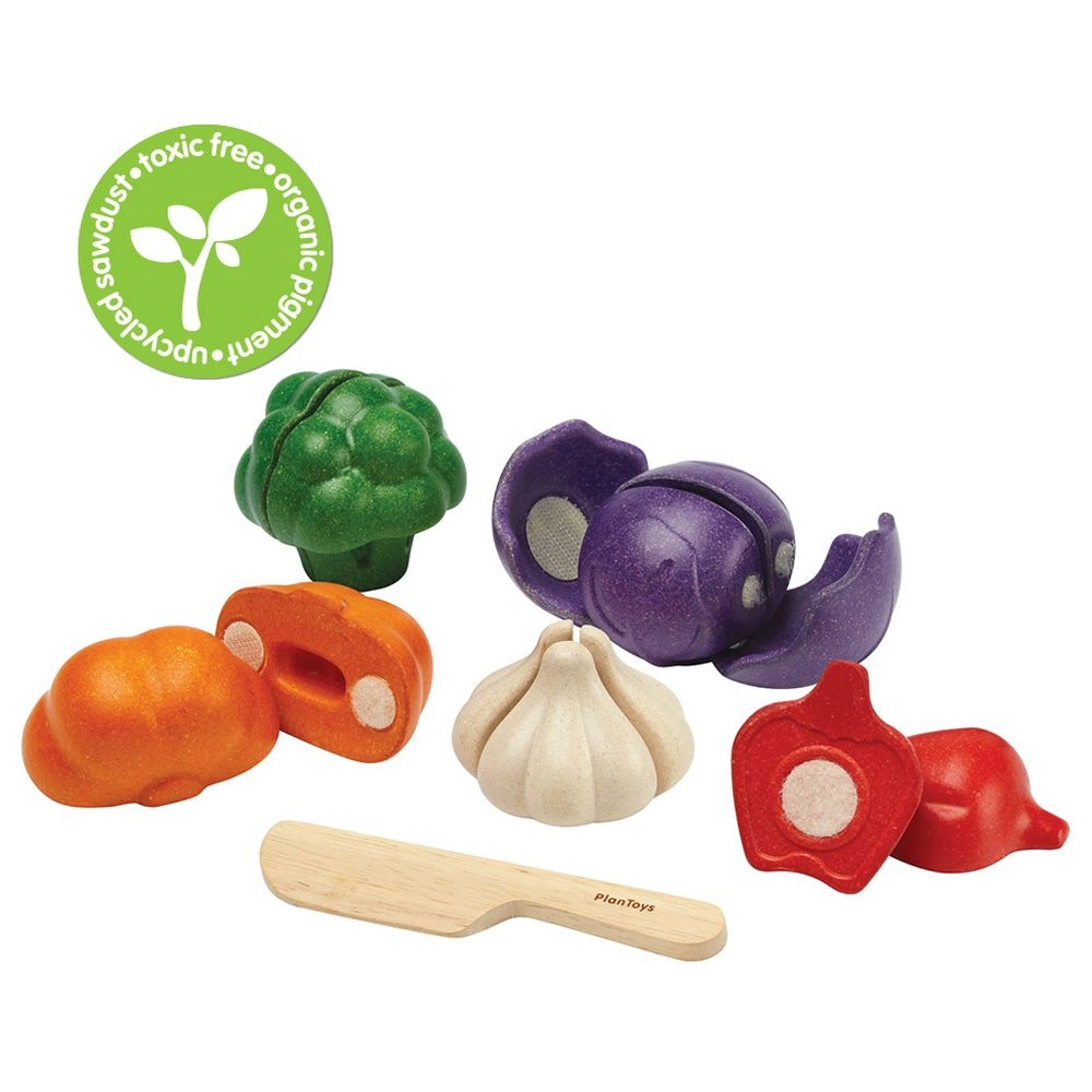 Fruit & Vegetable Play Set - 3 +