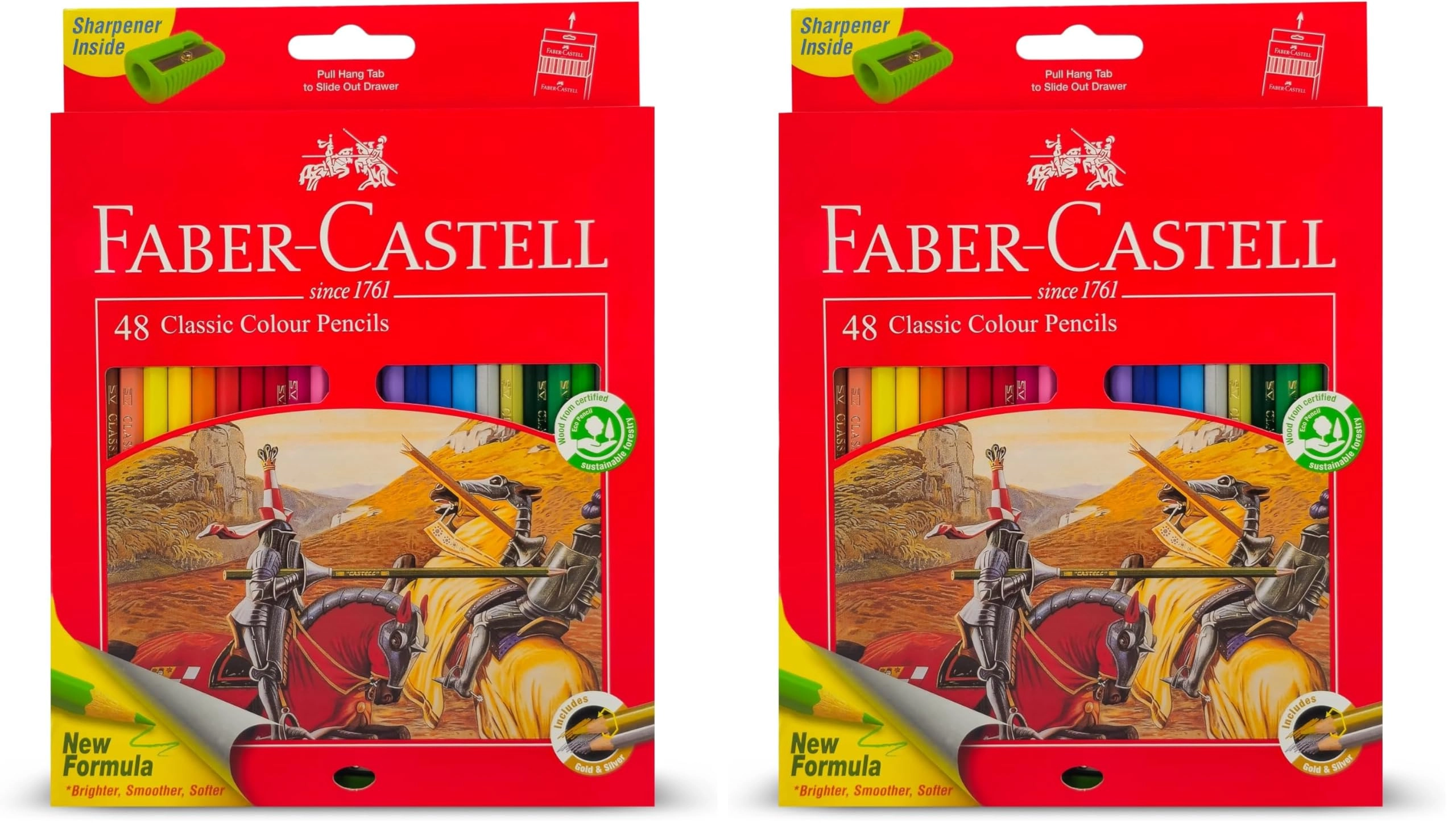 Classic Watercolour Pencils - 48 Pcs