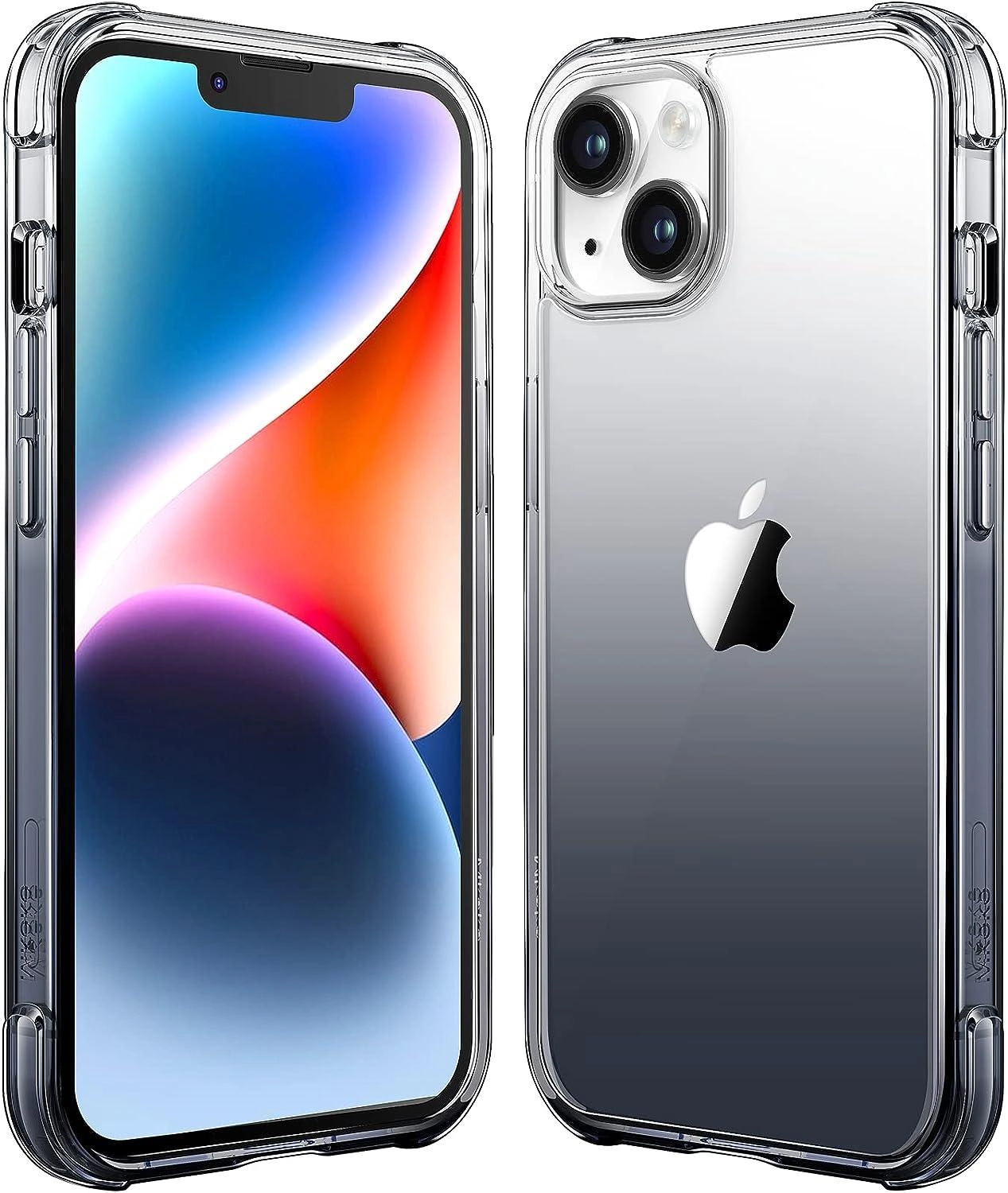 Trands Premium Clear Back Case for iPhone 15