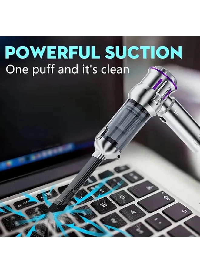 4-in-1 Wireless Handheld Vacuum Cleaner - 2000mAh