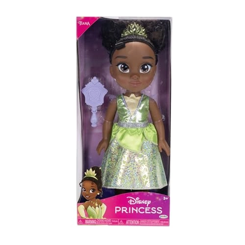 Tiana Doll - 14\" Tall Removable Outfit Tiara Ages 3+
