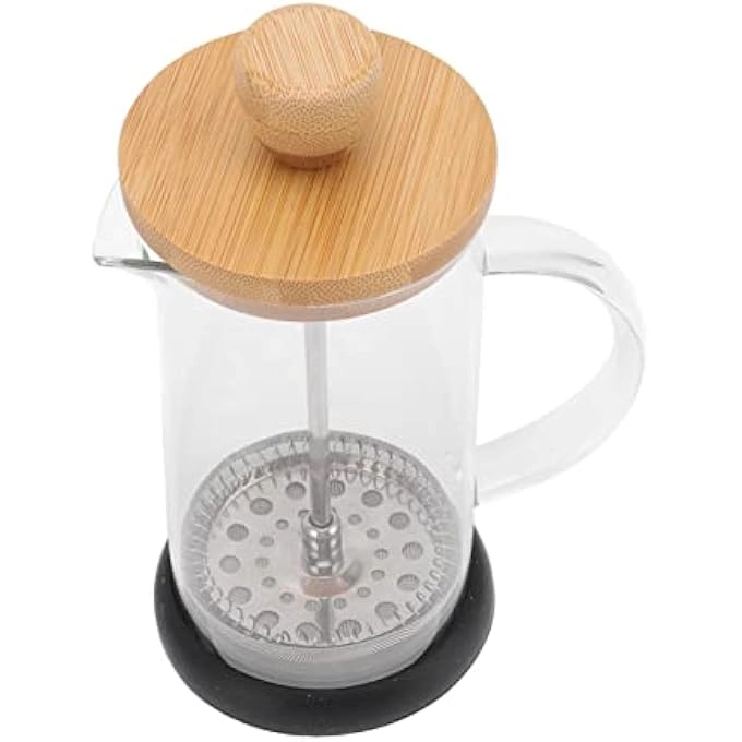 French Coffee Press - 600Ml Bamboo Cover