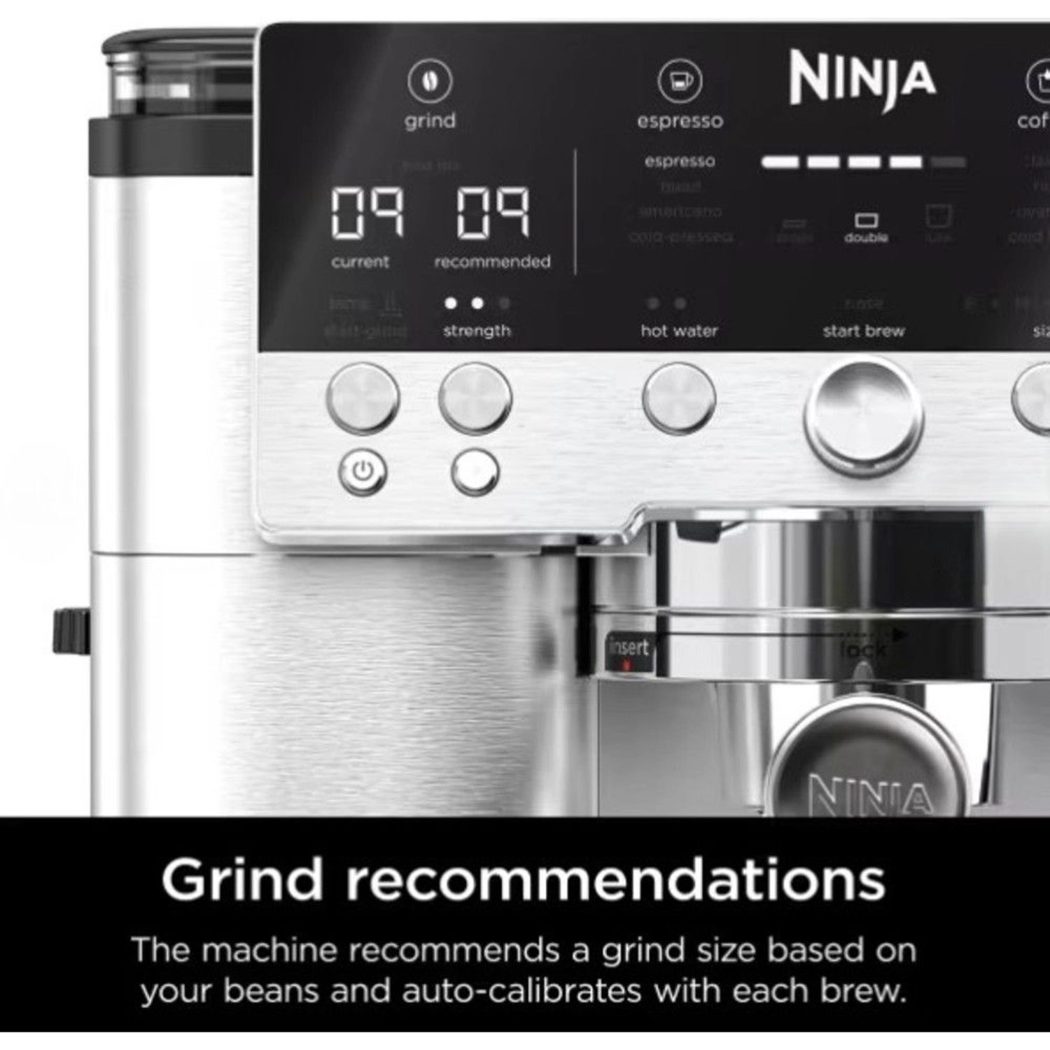 Luxe Premier - 3-in-1 integrated grinder frother