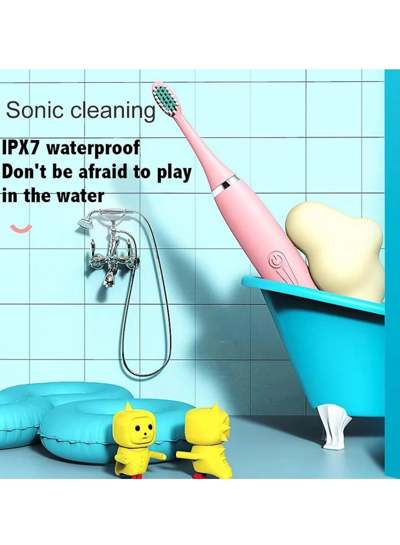 Electric Toothbrush - For Children Vibration Multi-Mode Whitening