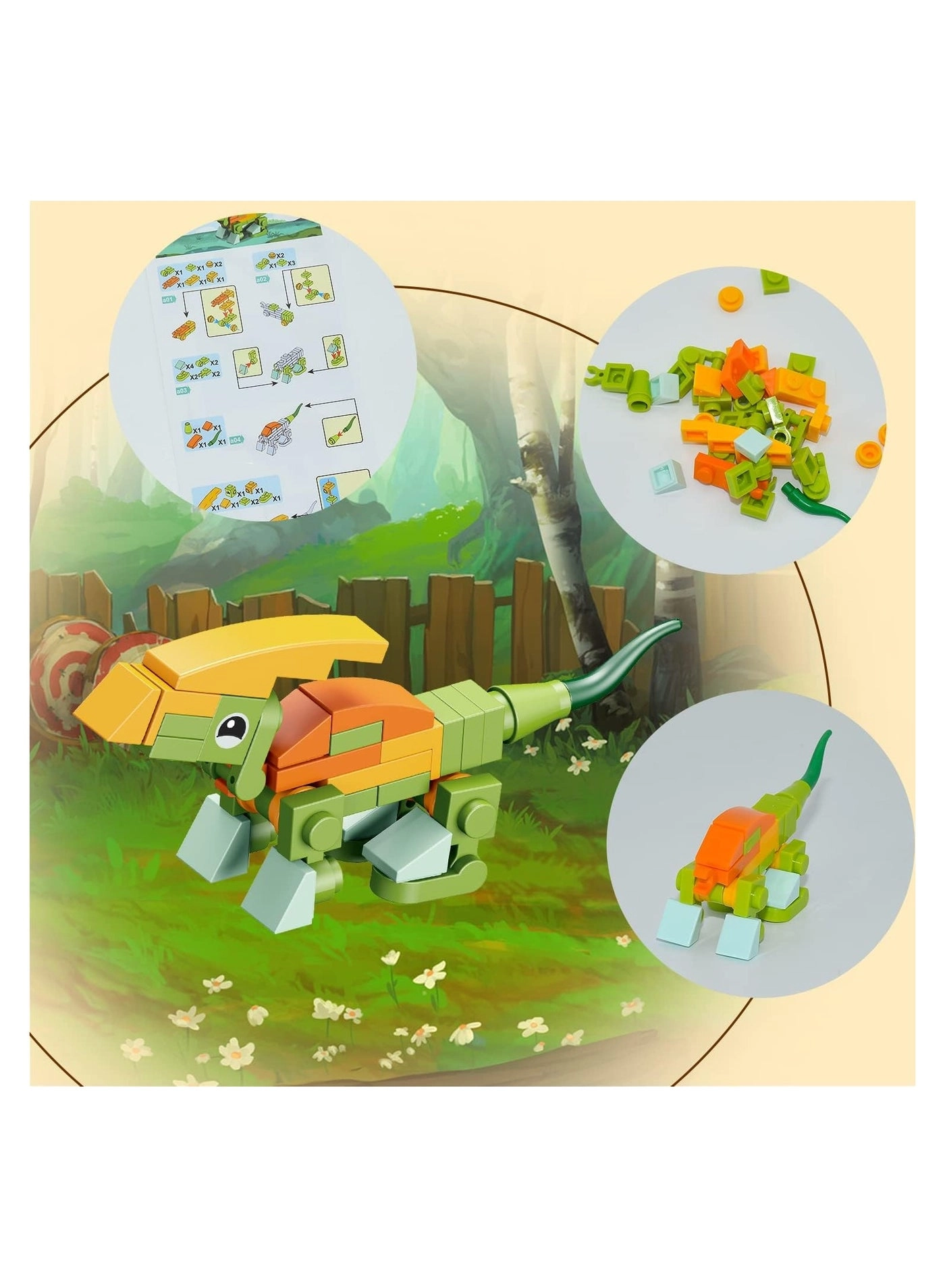 SM195B - Dinosaur 12pcs