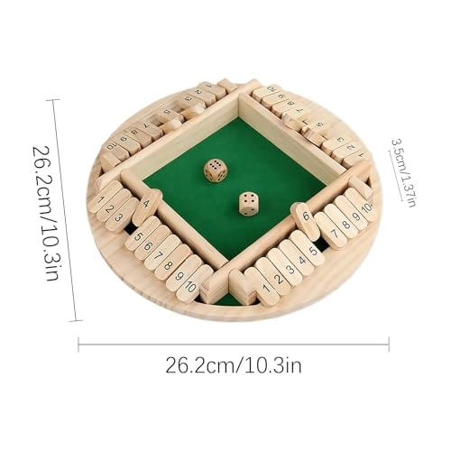 Close the Box Game - Solid Wood