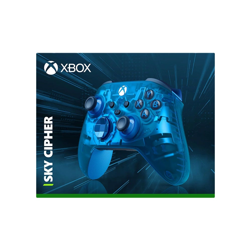 Microsoft Xbox Sky Cipher Special Edition Blue
