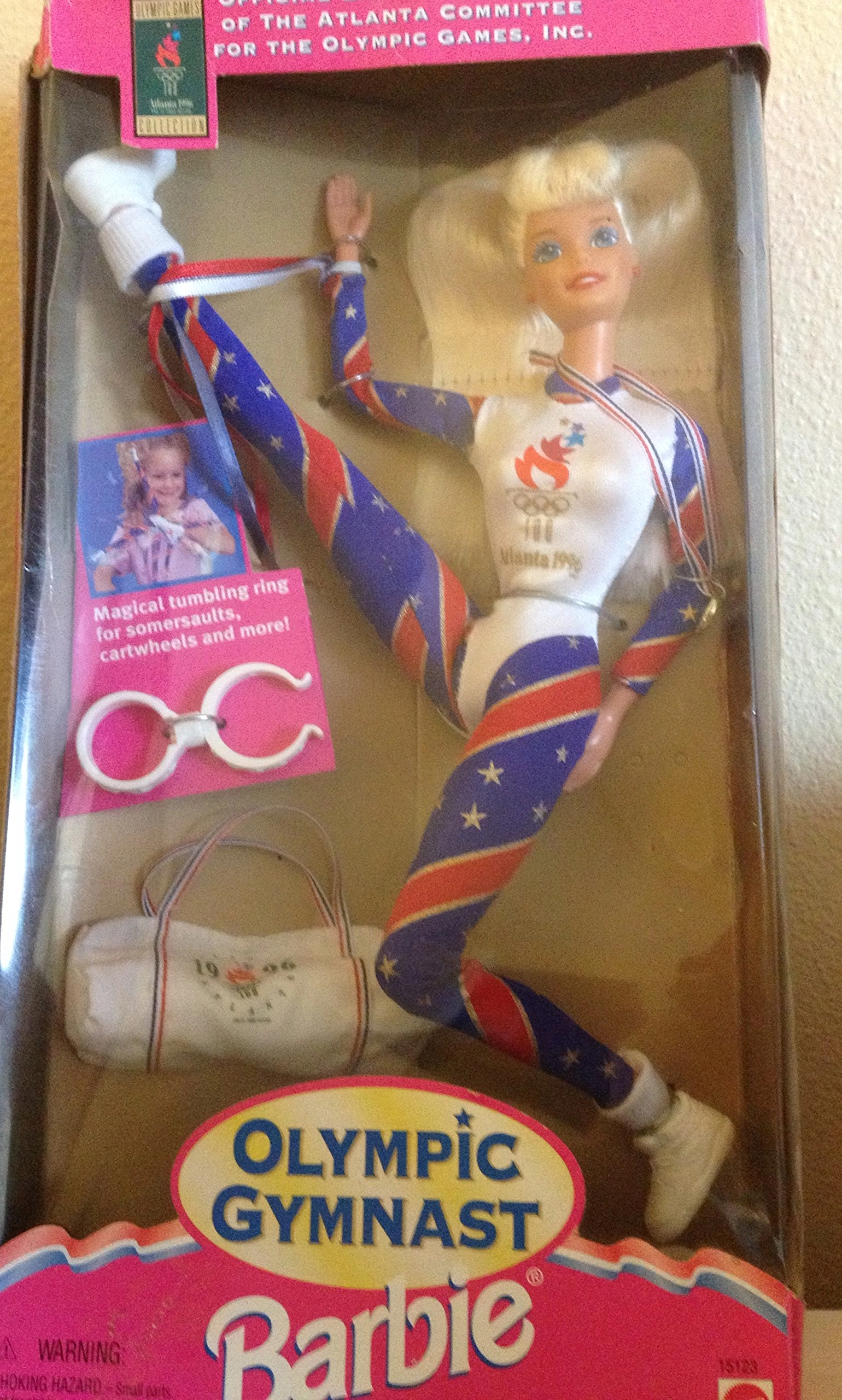 Mattel Olympic Gymnast Doll - Plastic Ages 4+