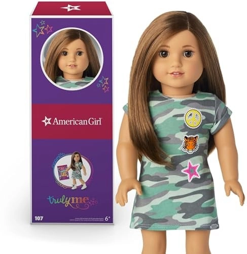 American Girl Truly Me - 18-inch Brown Eyes Brown Hair Ages 6+