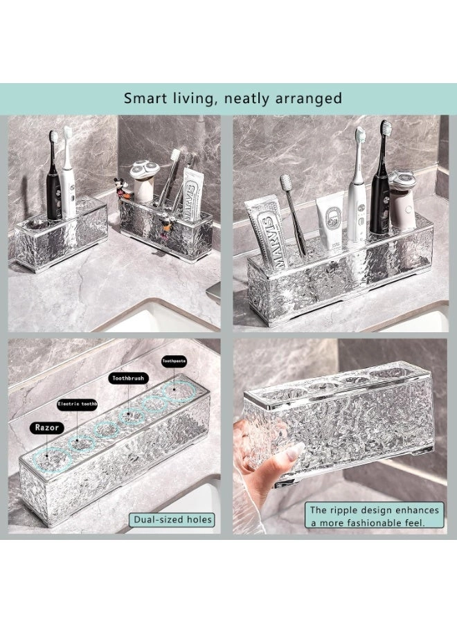 Toothbrush Holder - Countertop 6-Compartment