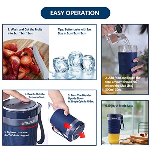 Portable Juice Cup - 50 watts 350 Milliliters
