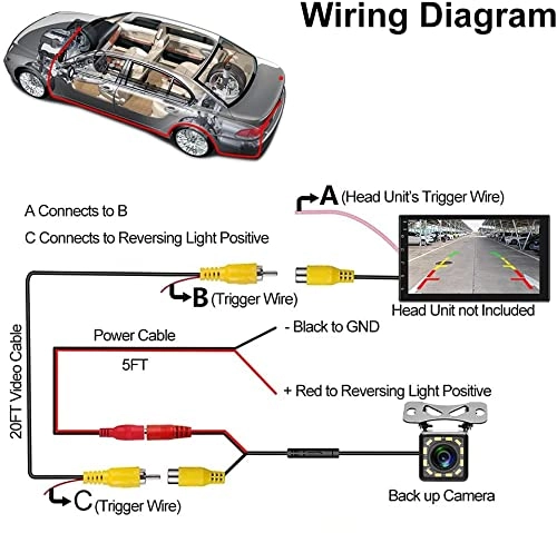 AHD 170° Reversing Camera - Night Vision AHD/CVBS 1080P