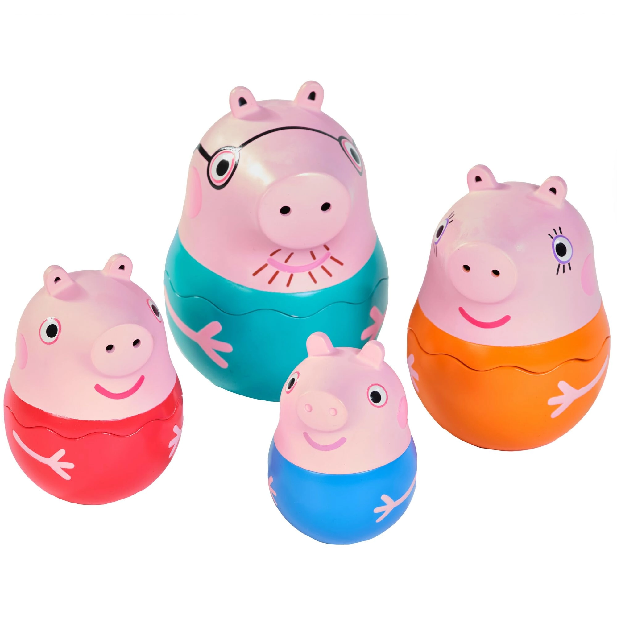 Tomy Peppa Pig Nesting Family - Small Pink 18 Months and Up