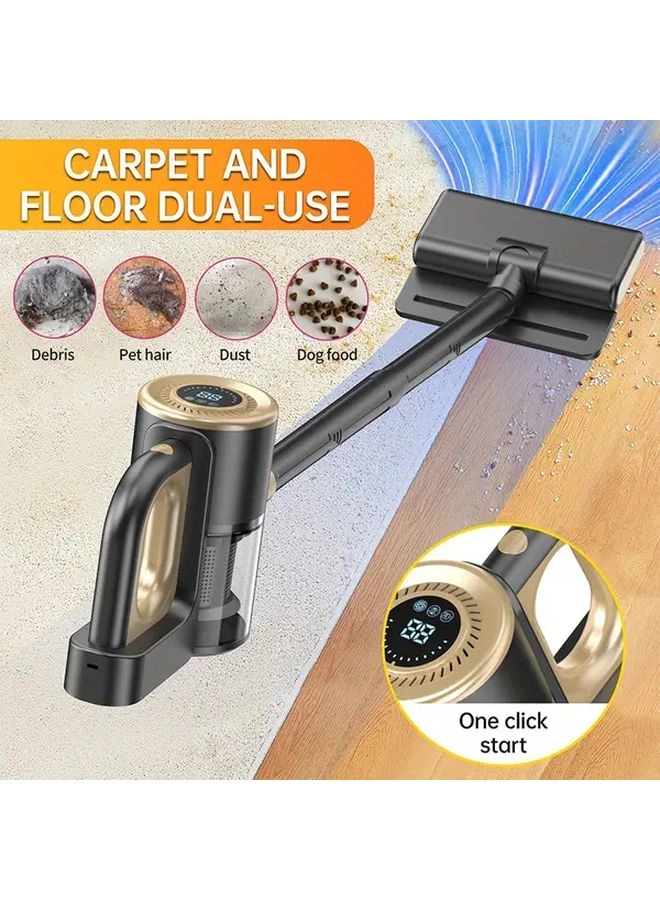 4-in-1 Wireless Handheld Vacuum Cleaner - 2000mAh