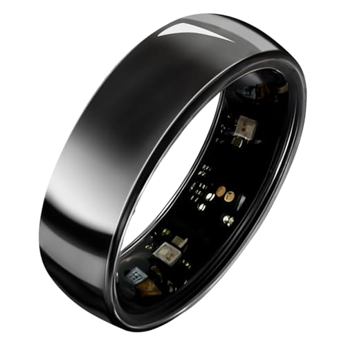 Smart Fitness Ring - Titanium 40+ Days Battery Life Rose Gold