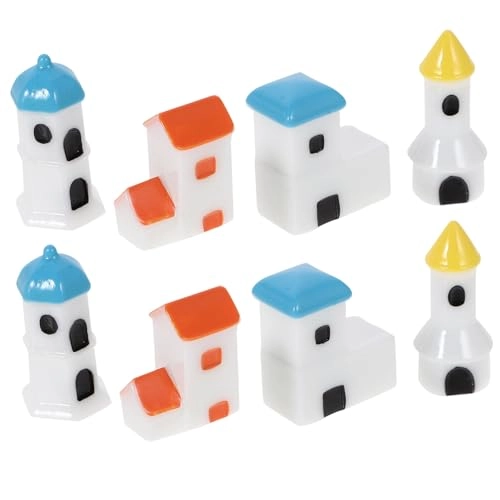 Miniature Lighthouse Figurines - Resin