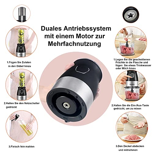 Portable Personal Blender - 500W