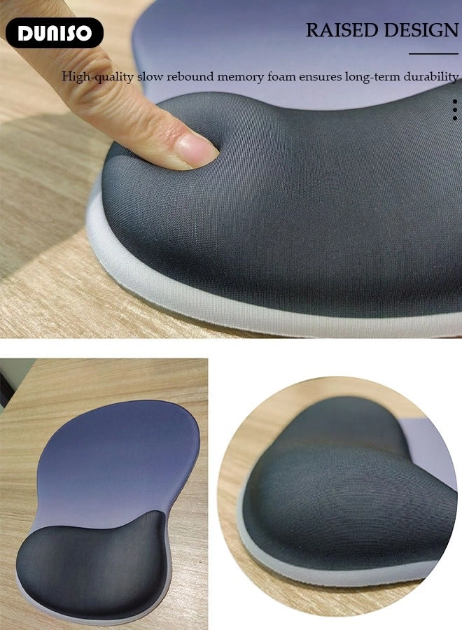 Memory Foam Ergonomic Mouse Pad